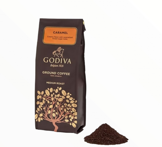 Godiva Caramel Ground Coffee 100% Arabica 284g